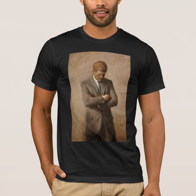 Camiseta John Kennedy Presidente da Casa Branca dos EUA (Frente)