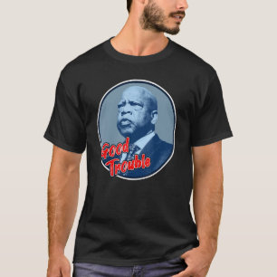 Camiseta John Lewis Entre em uma Boa Perturbação Necessár
