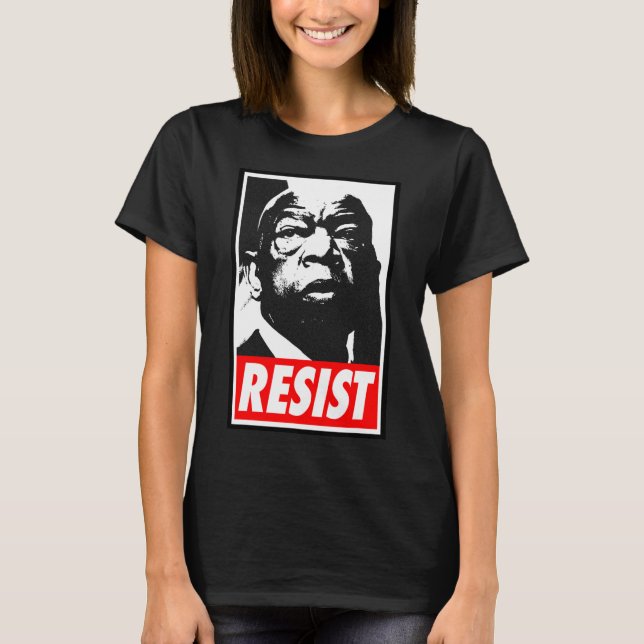 Camiseta John Lewis - Resistir - 2020 (Frente)