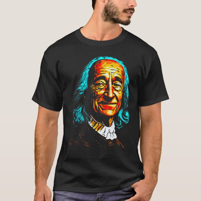 Camiseta John Locke English Philosopher (Frente)