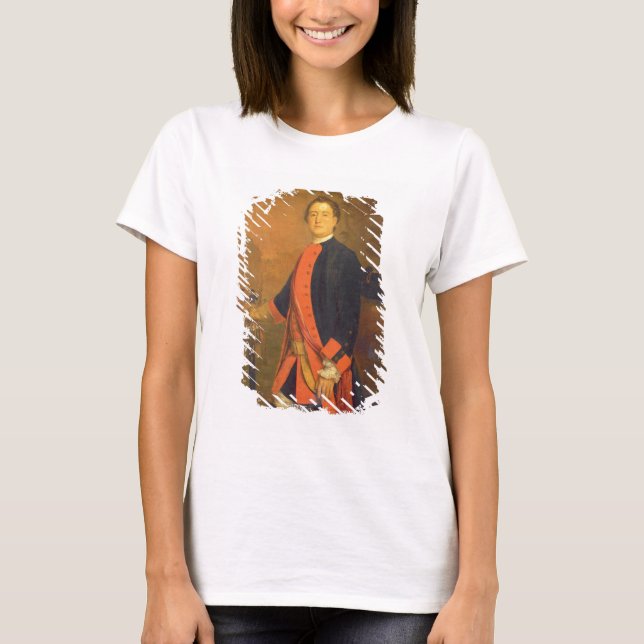 Camiseta John Long Bateman Esq, Capitão do Coronel Ponsonb (Frente)