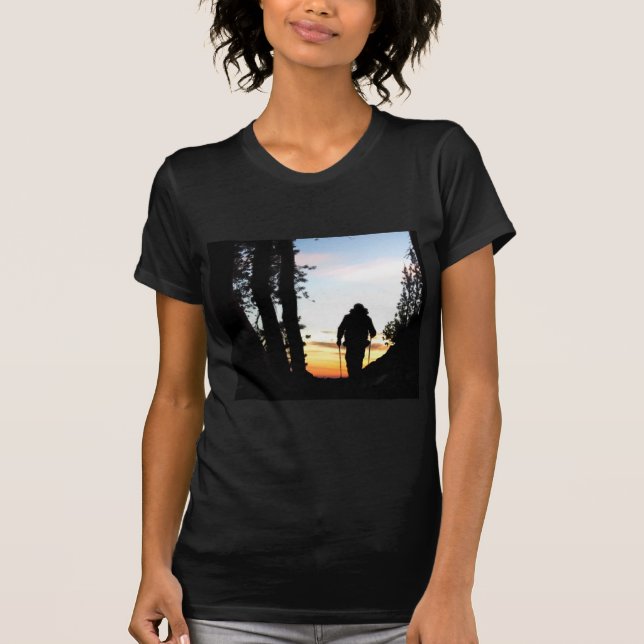 Camiseta John Muir Trail Hiker 2 - Serra Nevada (Frente)