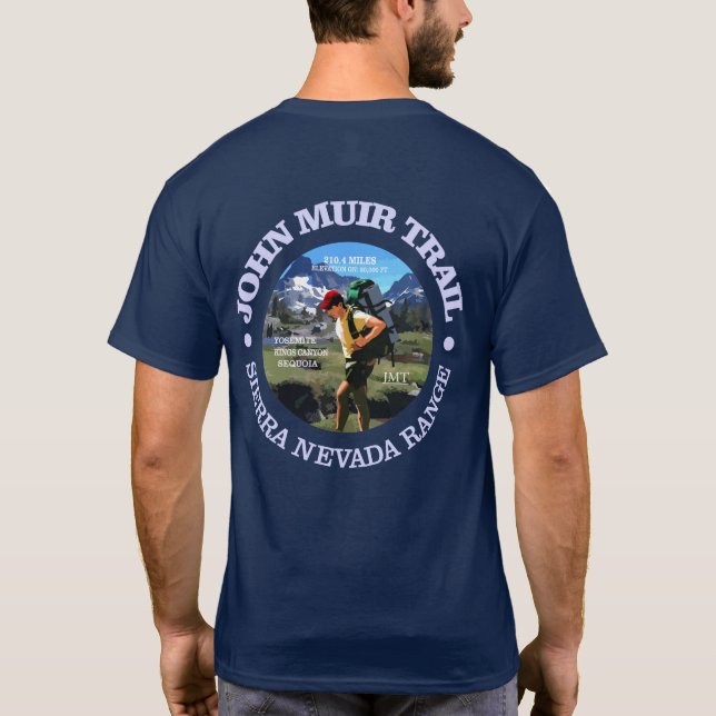 Camiseta John Muir Trail (Hiker C) (Verso)