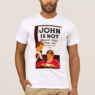 Camiseta John não é realmente maçante