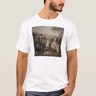 Camiseta John, o 4o duque de Atholl e sua família