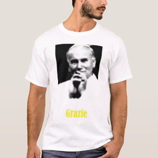 Camiseta John Paul II Grazie