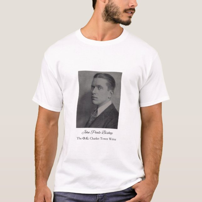 Camiseta John Peale Bishop O.G. Charles Town Writer (Frente)