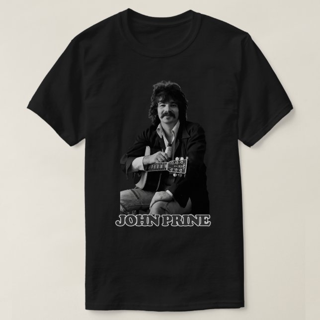 Camiseta John Prine 2 (Frente do Design)
