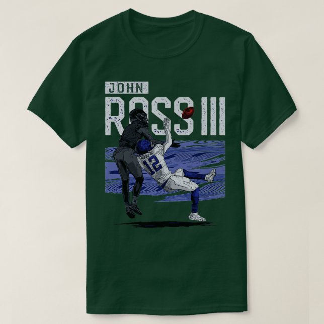 Camiseta John Ross III New York G Catch (Frente do Design)