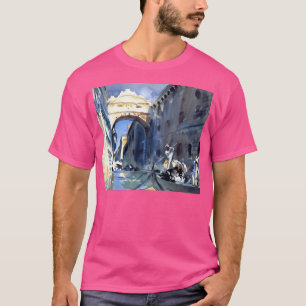 Camiseta John Singer Sargent - A Ponte De Veneza Dos Orelha