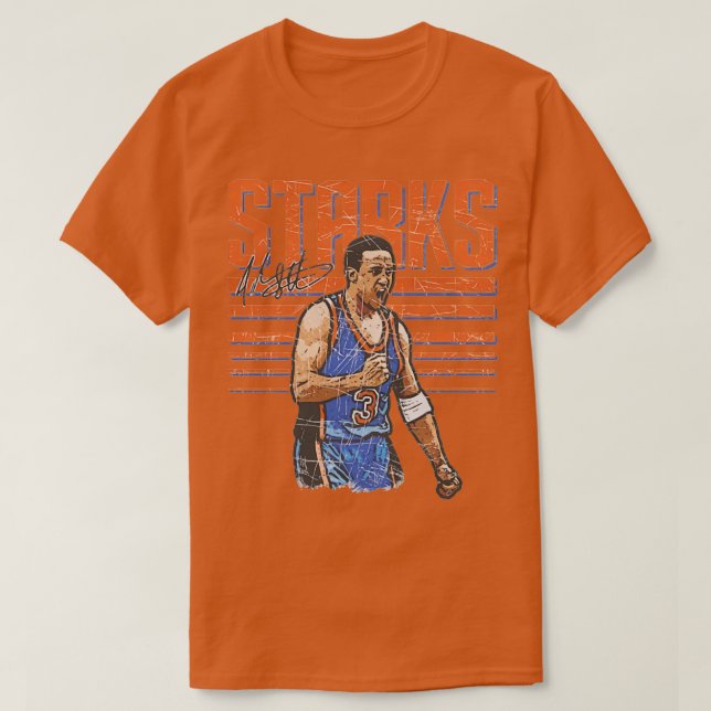 Camiseta John Starks New York Hyper (Frente do Design)