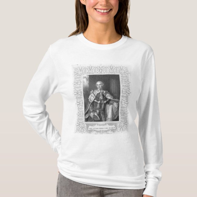Camiseta John Stuart, terceiro conde do Bute, gravado (Frente)