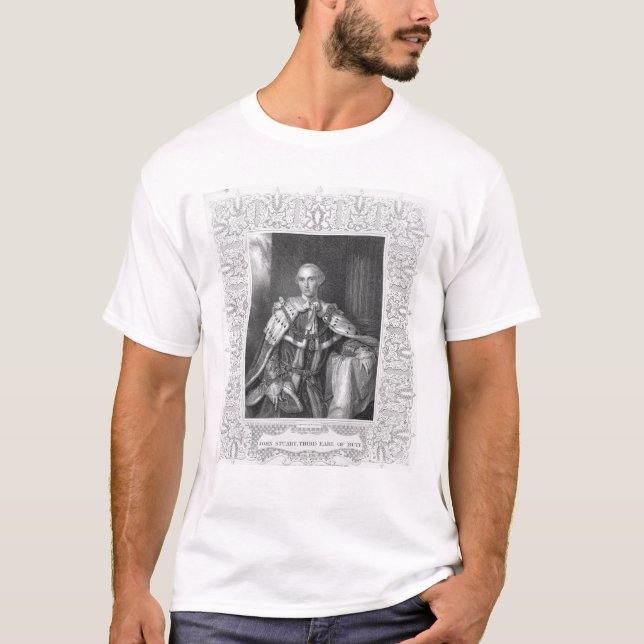 Camiseta John Stuart, terceiro conde do Bute, gravado (Frente)