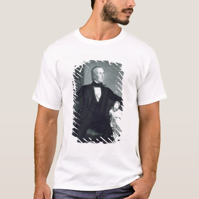 Camiseta John Tyler, 10o Presidente dos Estados Unidos de (Frente)
