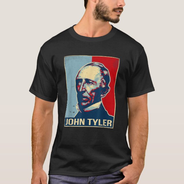 Camiseta John Tyler Presidente (Frente)