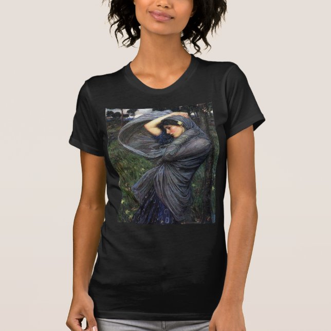 Camiseta John Waterhouse Pre-Raphaelite Boreas (Frente)