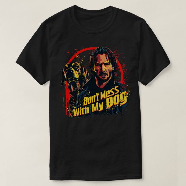Camiseta John Wick 1 (Frente do Design)