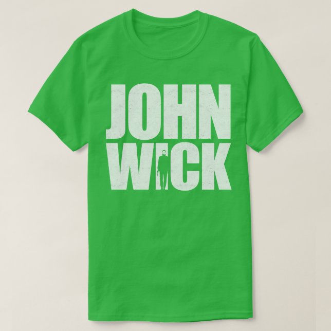 Camiseta John Wick 4 Vintage (Frente do Design)