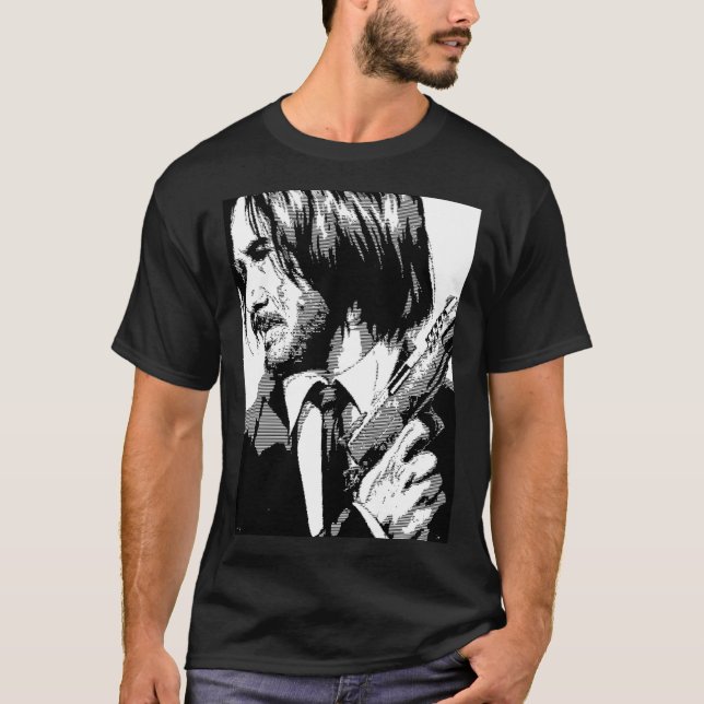 Camiseta John Wick Keanu Reeves    (Frente)