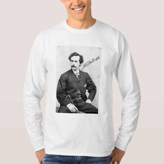 CAMISETA JOHN WILKES BOOTH E T DA ASSINATURA (Frente)