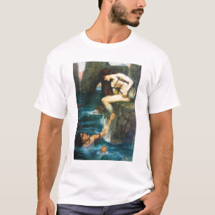 Camiseta John William Waterhouse o t-shirt da sirene