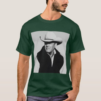 Camiseta JOHNDUTTONKEVINCOSTNERYELLOWSTONETVSHOWCLASSIC vin
