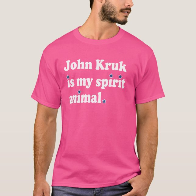 Camiseta Johnkruk John Kruk É O Meu Animal Espirituoso (Frente)