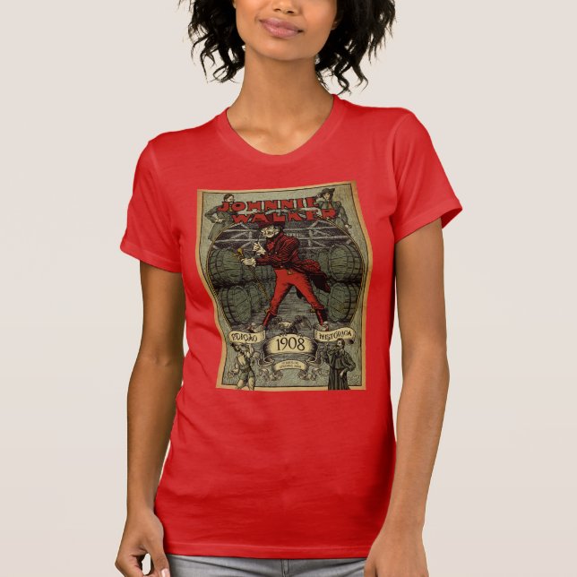 CAMISETA JOHNNIE WALKER (Frente)