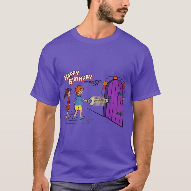 Camiseta Johnns Toys Oversized (Frente)