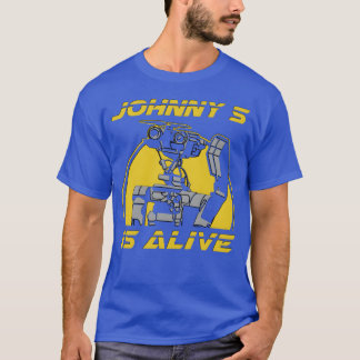 Camiseta Johnny 5 é Alife Robots Ideias de presentes de fil