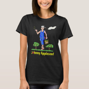 Camiseta Johnny Appleseed Aple Tree Seed Orchard Nursery