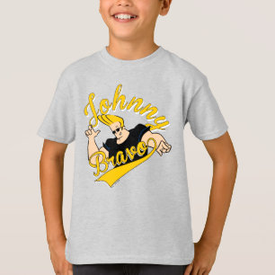 Camiseta Johnny Bravo - Gráfico Athletic