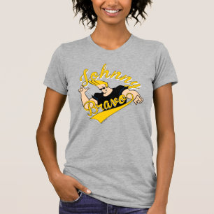 Camiseta Johnny Bravo - Gráfico Athletic