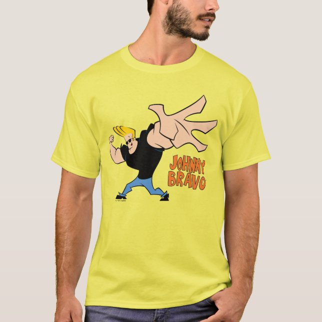 Camiseta Johnny Bravo Iconic Pose (Frente)