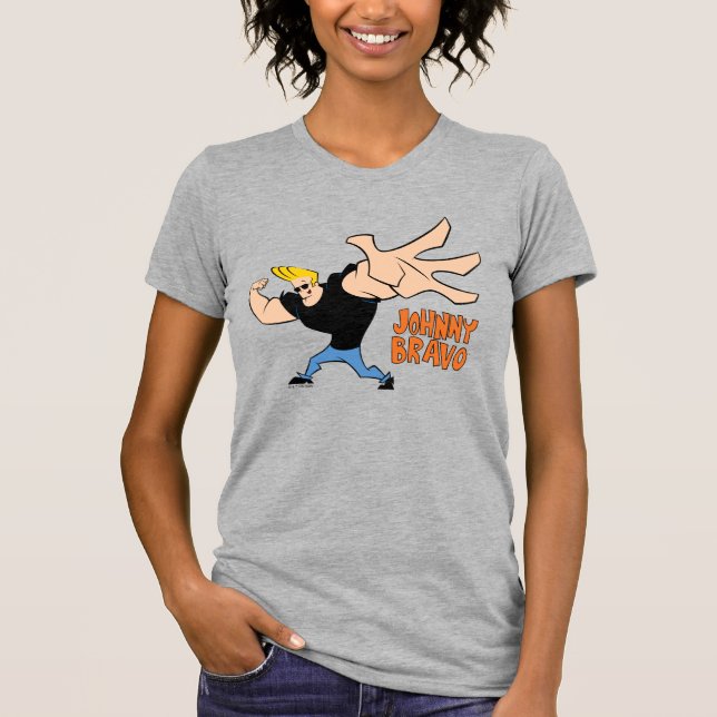 Camiseta Johnny Bravo Iconic Pose (Frente)
