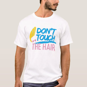 Camiseta Johnny Bravo - Não Toque na Grafia do Cabelo