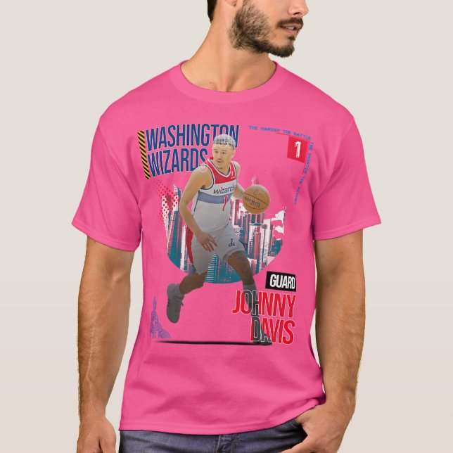 Camiseta Johnny Davis Assistentes de Arte de Basquete 2 (Frente)