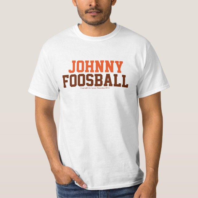 Camiseta Johnny Foosball (Frente)
