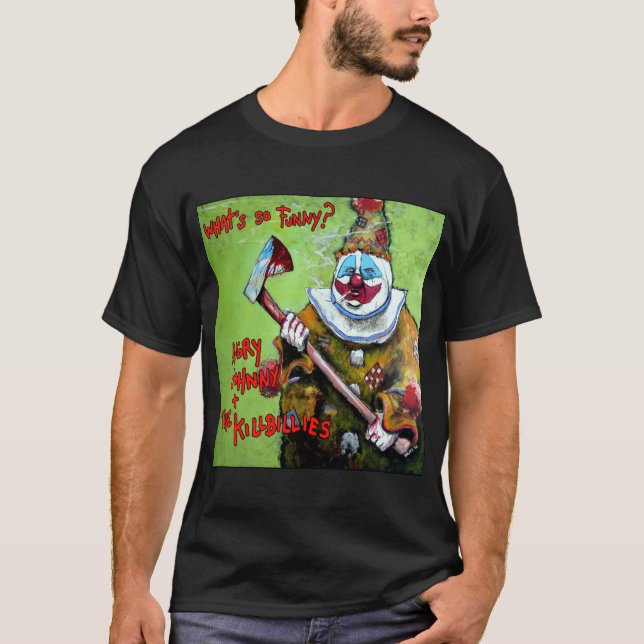 Camiseta Johnny irritado "o que é tão engraçado?" T (Frente)