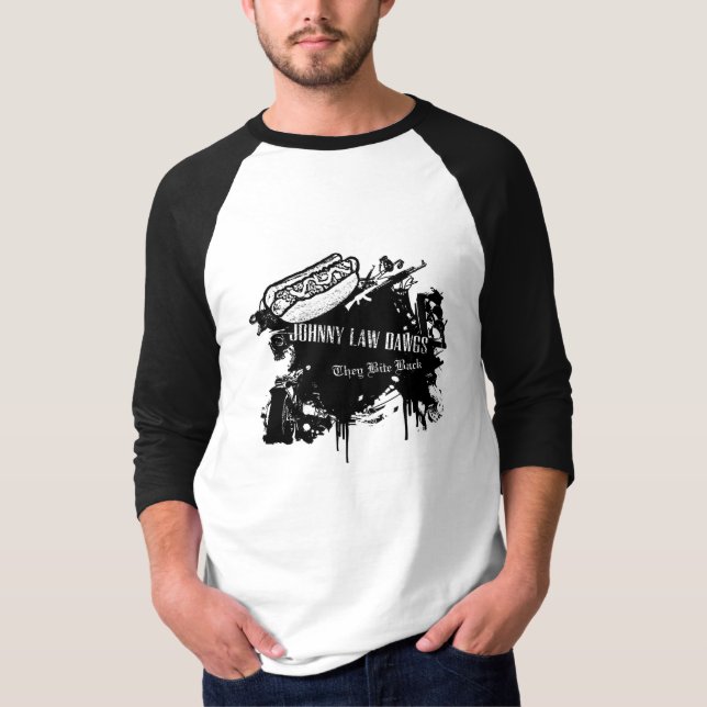 Camiseta Johnny morde para trás! (Frente)