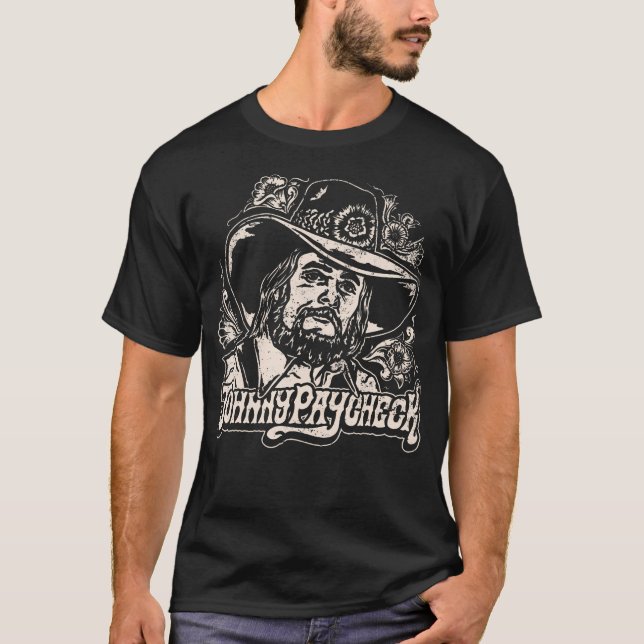 Camiseta Johnny Paycheck (Frente)