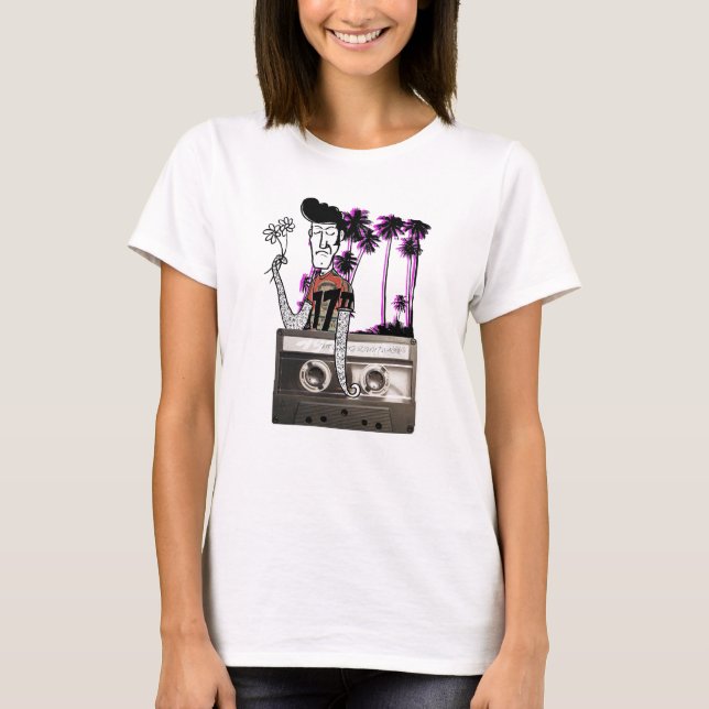 Camiseta Johnny "polvo arma" Johnson triste! (Frente)