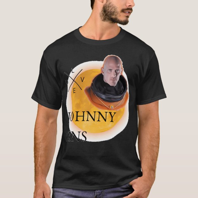 Camiseta Johnny Sins Astronauta (Frente)