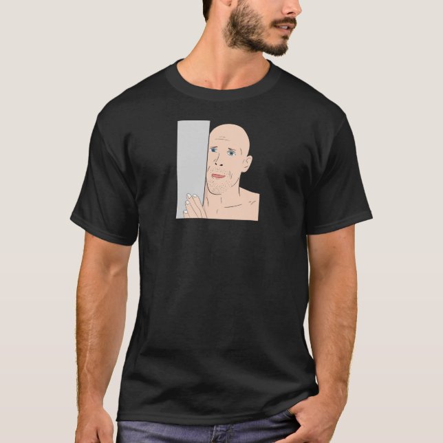 Camiseta johnny sins face, beijsa pecados, steve wolfe (Frente)