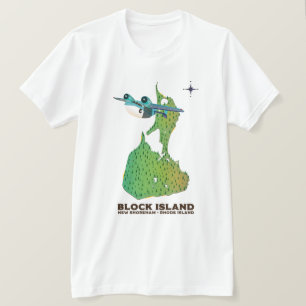 Camiseta Johns Island, mapa da Carolina do Sul nos EUA.