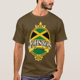 Camiseta Johnson Family Jamaica Flag