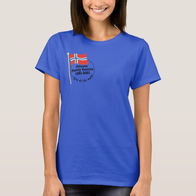 Camiseta Johnson Family Reunion T-Shirt 2021 (W) (Frente)