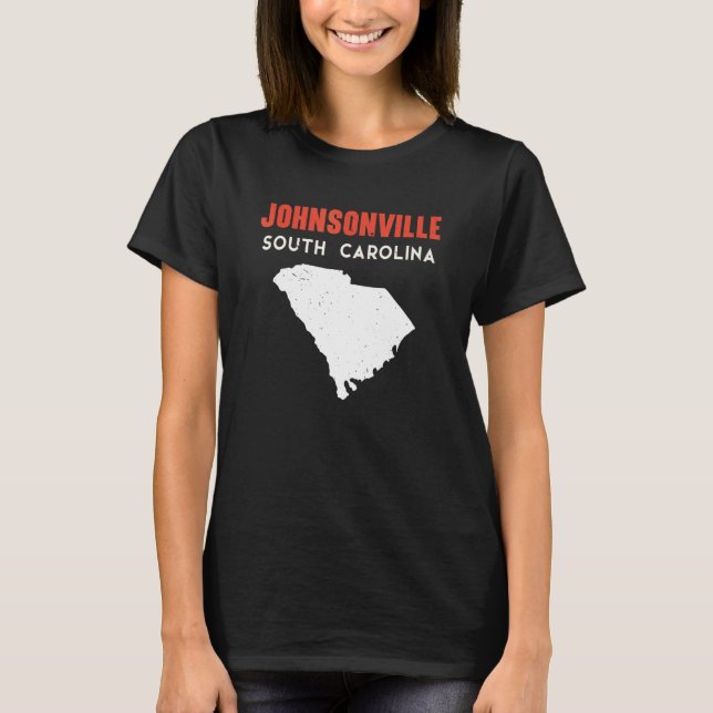 Camiseta Johnsonville South Carolina USA State America Trav (Frente)