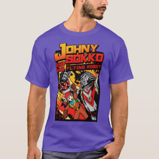 Camiseta johny sokko e seu robô voador