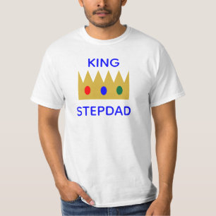Camiseta Jóias de coroa do rei Stepdad